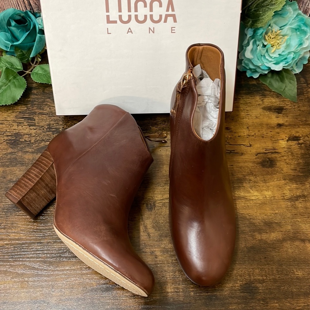 Lucca Lane Alyce Women's Boots 8M Bourbon